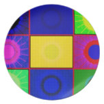 Algo diversa placa plato