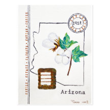 Algodón de Arizona Tarjeta Postal