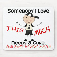 Alguien amor de I - cáncer de piel (muchacho) Tapete De Ratón
