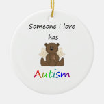 Alguien amor de I tiene autismo (el oso del muchac Ornamento De Reyes Magos