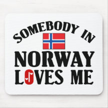 Alguien en Noruega Alfombrilla De Ratones