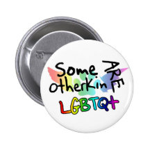 Algún Otherkin es LGBTQ+ Botón Pins
