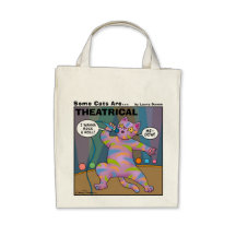 Algunos gatos son tote de teatro bolsa