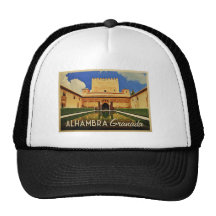 Alhambra Granada España Gorros Bordados