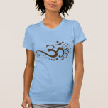 Alheña floral OM Camisetas