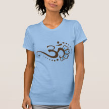 Alheña floral OM Camisetas
