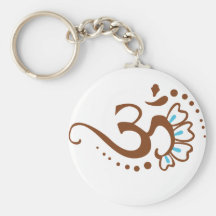 Alheña floral OM Llaveros Personalizados