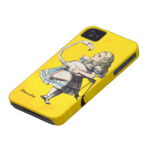 Alicia en caso del iPhone 4 de la casamata del paí iPhone 4 Carcasas