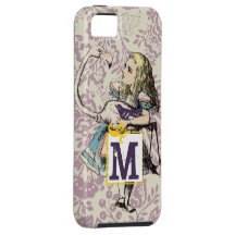 Alicia en caso del iPhone 5 de la casamata del paí iPhone 5 Case-Mate Cárcasa