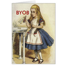 Alicia en el país de las maravillas BYOB invita a 