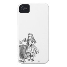 Alicia en el país de las maravillas me bebe funda  Case-Mate iPhone 4 carcasa
