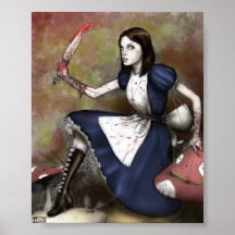 Alicia en el país de las maravillas poster