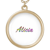 Alicia Pendientes Personalizados