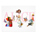 ALICIA Y AMIGOS INVITACION PERSONALIZADA
