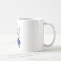 Alicia y Caterpillar Taza De Café