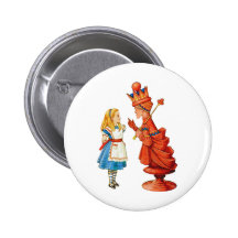 Alicia y la reina roja pin