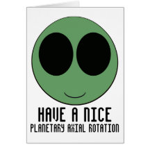 aliensmiley tarjeta