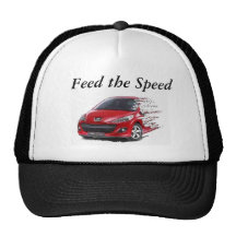 Alimente la velocidad gorros  