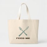 Aliménteme Bolsa Lienzo