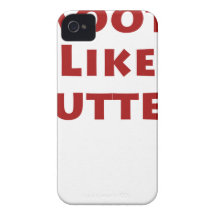 Alise como la mantequilla iPhone 4 Case-Mate carcasas