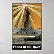 Aliste en la marina de guerra posters