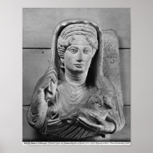 Alivio funerario de la madre y del niño de impresiones
