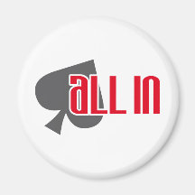 All In Pik Spades Magnets