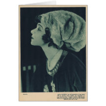 Alla Nazimova 1921 Felicitaciones