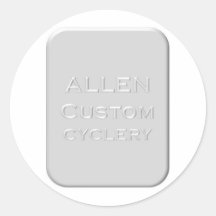 ALLEN CUSTOM BADGE ADESIVO