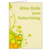 Alles Gute zum Geburtstag Karten