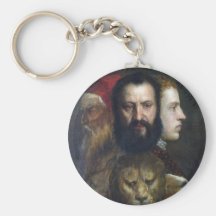 Alllegory de la prudencia - Titian (Ticiano) Llavero