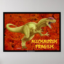 Allosaurus Posters