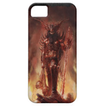 Allwënn Diablo carcasa iPhone 5 Cobertura
