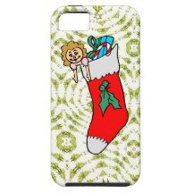 Almacenamiento del navidad iPhone 5 Case-Mate fundas