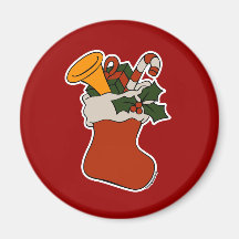 Almacenamiento del navidad imanes de nevera