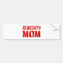 almighty Mom Autosticker
