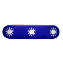 Almirante Ii, bandera de China Monopatín Personalizado