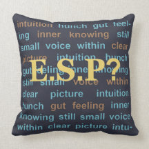 Almohada amarilla del azul ESPECIALMENTE