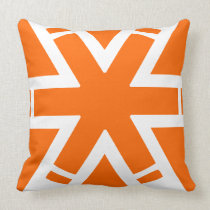 Almohada anaranjada decorativa almohadas