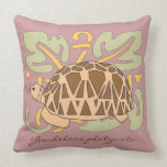 Almohada birmana de la tortuga de la estrella almohadas