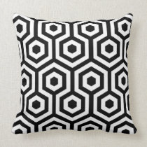 Almohada blanco y negro elegante del modelo almohadas
