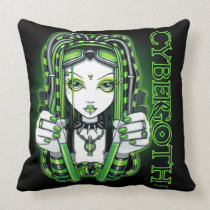 Almohada cibernética de la hada de Psytrance del v almohadas