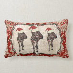 Almohada color de rosa de MoJo del navidad de la c almohadas