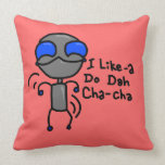 Almohada de Cha Cha - almohada rosada