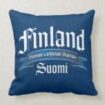 Almohada de doble cara de Finlandia Ihanaa Leijona