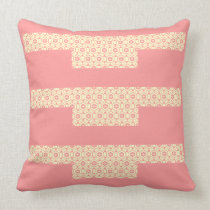 Almohada de la crema del n de los melocotones almohadas