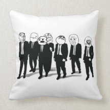 Almohada de la cuadrilla de la rabia