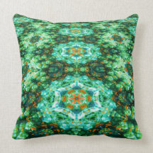 Almohada de la mandala de la alfombra de la Atlánt