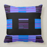 Almohada de la raya del diseñador