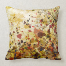 Almohada de las hojas de otoño